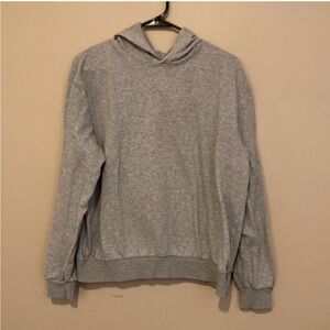 Divided H&M Gray Women's oversized  Hoodie sweatshirt top shirt  size large